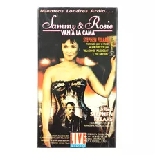 Sammy & Rosie Van A La Cama Vhs Original 