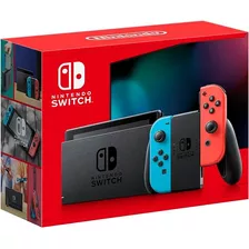 Console Nintendo Switch V2 - Vermelho/azul + 20 Jogos