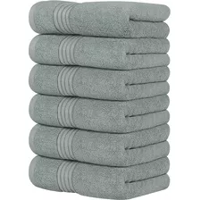 Utopia Towels 6 Piece Premium Hand Towels Set, (16 X 28 PuLG