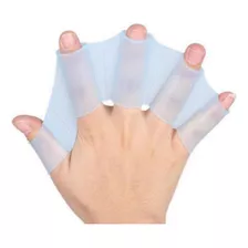 Luva Natação Silicone Membrana Palmar Surfe Hidroginástica