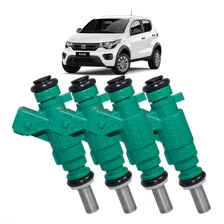 Kit 4 Pçs Bico Injetor Fiat Mobi 1.0 8v Flex 2017 0280157171