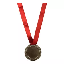 Medalha De Metal Personalizada Com Nome Prata