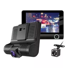 Câmera Ré Frontal Interna Filmadora Automotiva Dashcam 1080p