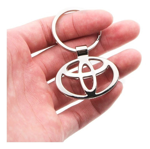 Llavero Emblema Toyota Logo Metal 3d Foto 3