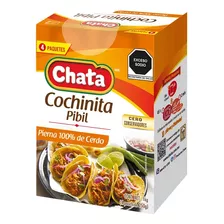 Cochinita Pibil Chata, 4 Paquetes De 250g Una Delicia Yucate