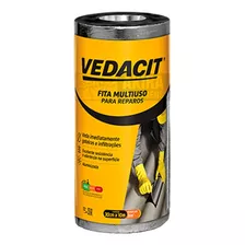 Manta Asfáltica Auto Adesivo Aluminio Vedacit 30cm 10m Telha