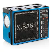 Radio Universal Recargable Con Linterna Bluetooth Usb Sd Tf