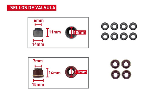 Juego Juntas Motor Empaques Nissan Axxess 1990-1995 2.4l Foto 8