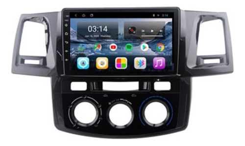 Radio Toyota Fortuner Hilux 2gigas Ips Carplay Android Auto Foto 7