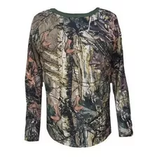 Camisa Playera Caceria Manga Larga Caza Camuflaje Campo