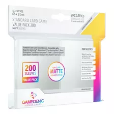 Gamegenic: Matte Standard Card Game Sleeve Value Pack 200un