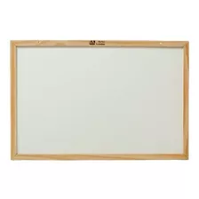 Lousa Quadro Branco 200x120cm Moldura De Madeira Apaga Fácil