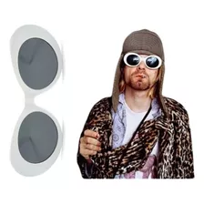 Gafas De Sol Blancas Ovaladas Vintage-kurt Cobain