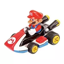 Mario Kart Mario Bros Escala 1/43 Carrera 7,5cm Largo Gomas 