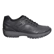 Zapatilla Trekking Hombre Zurich De Cuero Goma Caucho 2058