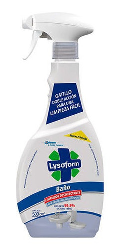 Lysoform Baño Acción Total Gatillo 500 Ml