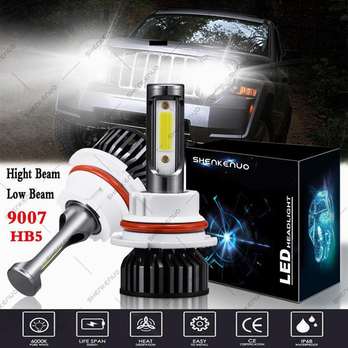 Faro Led Redondo De 7 Pulgadas Para Camin 4 X 4