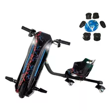 Triciclo Elétrico Drift 3 Velocidades 250w Bluetooth Com Led