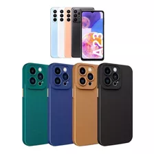 Protector De Silicona Case Con Cubre Cámara Para Samsung A23