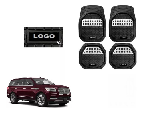 Foto de Tapetes 4pz Bandeja 3d Logo Lincoln Aviator 2018 - 2023 2024