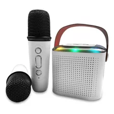 Conjunto De Microfones Portáteis Karaoke Mini Speaker Bt Ktv