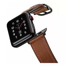 Amband Leather Band Compatible With Apple Watch Se Series 6 