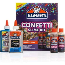 Elmers Confetti Slime Kit Suministros Para Limo Incluyen