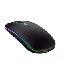 Mouse Bluetooth/wireless Rgb Recarregável Longa Duração