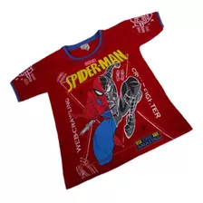 Polo Manga Corta De Niño En Hombre Araña Amazing