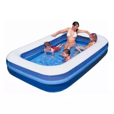 Pileta Inflable Grande Familiar Rectangular 3.05mx1.83m