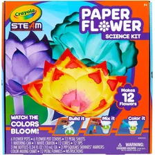 Kit Científico Crayola Paper Flower, Flores Que Cambian De C
