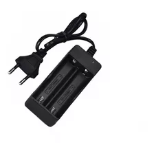 Carregador Duplo P/ Bateria 18650 4,2v Recarregável Lanterna