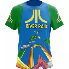 Camiseta Camisa Geek Game Jogo River Raid Cartucho Atari