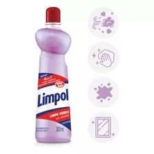 Limpa Vidros Álcool Lavanda 4 1 Limpol 500ml Bombril