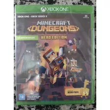 Jogo Minecraft Dungeons Hero Edition Xbox One Midia Fisica 