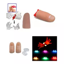 Dedo Luminoso + Dedo Lenço Vermelho + D- Light 