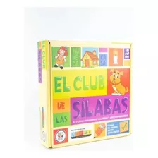 Juego Mesa Niños Aprender A Escribir El Club De Las Sílabas