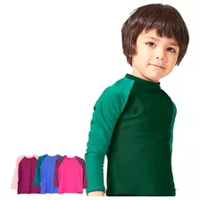 Camiseta Proteção Uv Barata Infantil Menino Menina Envio Já