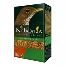 Nutrópica Sabiá E Pássaro Preto - 300 G