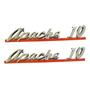 Par Emblema Camioneta Pickup Chevrolet C10 67 68 1967 1968