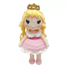 Amigurumi Boneca Princesa Aurora A Bela Adormecida Em Crochê