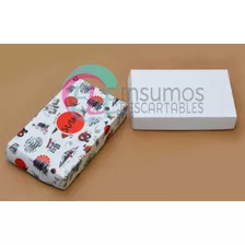 Caja Para Sushi Chica Impresa P/ 36- 40 Piezas X 10un 