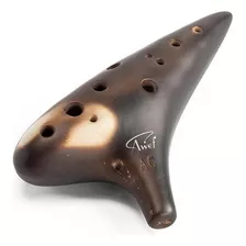 Joy Of Wood Thrush 12 Hole Alto C Ceramic Ocarina Sweet P...