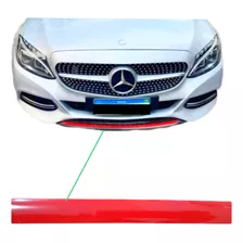 Aplique Friso C180 C200 Mercedes Detalhe Vermelho Sport 