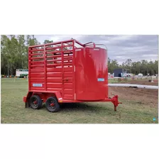 Acoplado Trailer Jaula Para 2 Caballos (ja1009)