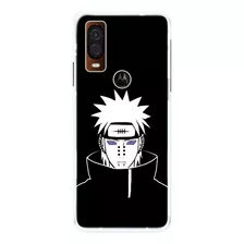Capinha Compatível Motorola One Vision Naruto Black
