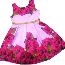 Vestidos Para Niñas De Mariposas Y Flores - H