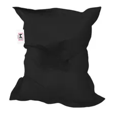 Sillon Puff Bigbag Gigante Color Negro Soporta Hasta 125kg