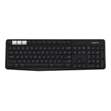 Teclado Bluetooth Logitech K375s Qwerty Inglês Us Cor Grafite E Branco-fosco