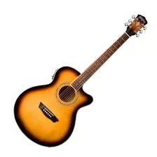 Guitarra Electroacustica Washburn Ea15 Atb Sunburst